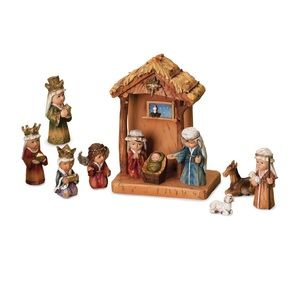Roman Inc Christmas Nativity Set